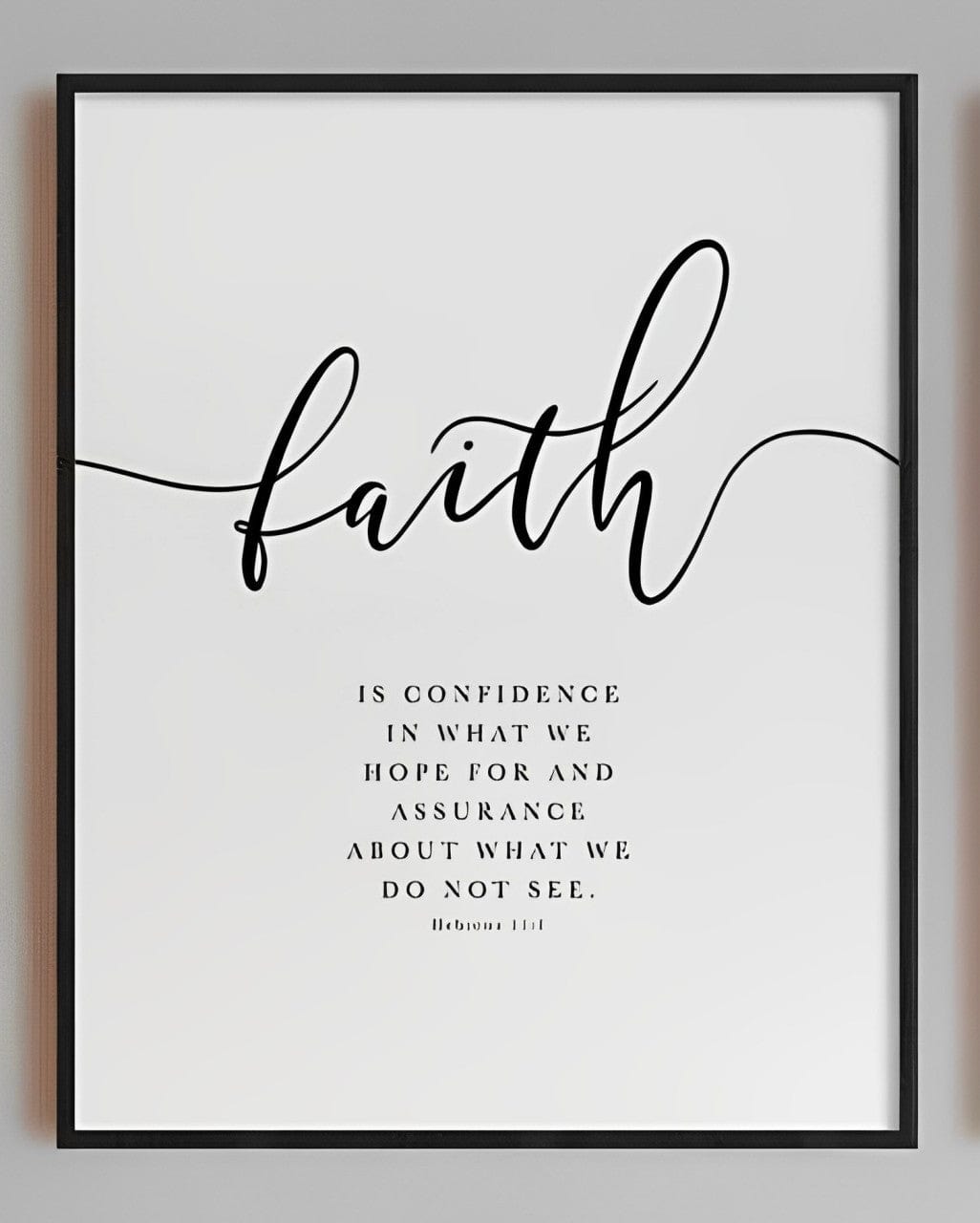 Handmade (Faith Hope Love) Bible Verse Canvas by Your Bible Book™