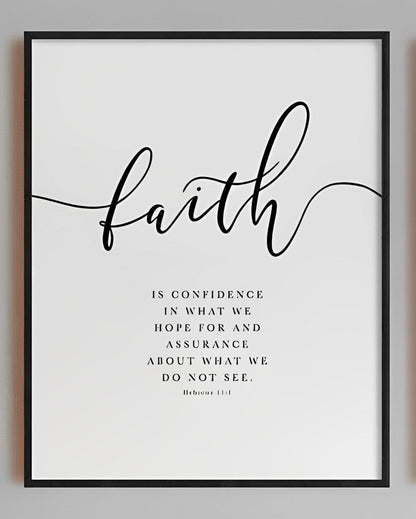 Handmade (Faith Hope Love) Bible Verse Canvas by Your Bible Book™