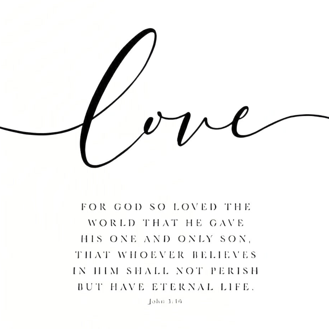 Handmade (Faith Hope Love) Bible Verse Canvas by Your Bible Book™