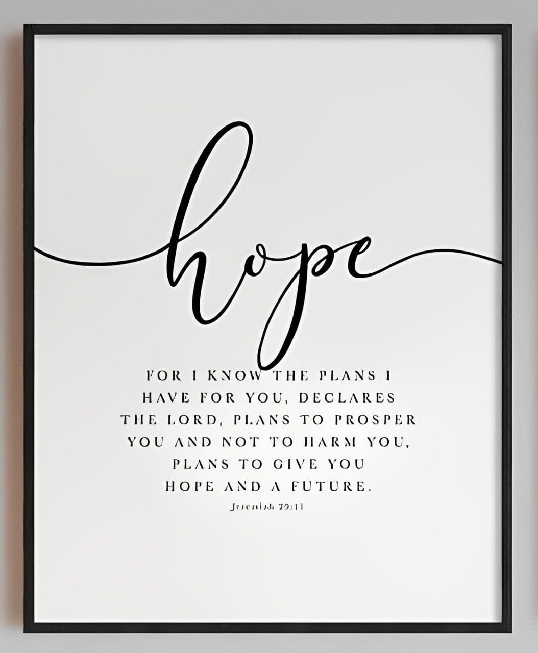 Handmade (Faith Hope Love) Bible Verse Canvas by Your Bible Book™